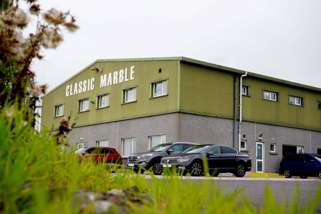 External image of the Classic Marble Factory in County Tyrone.